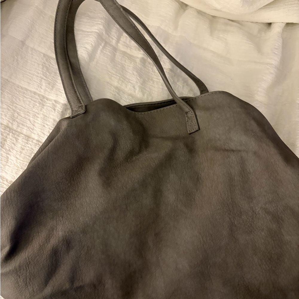 Gray Tote Bag